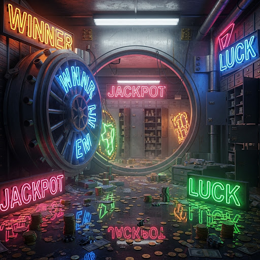 Jackpot-style slot reels